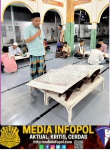 Warga Binaan Lapas Banyuwangi Rampungkan Al-Qur’an Raksasa, Kini Digunakan Rutin untuk Tadarus