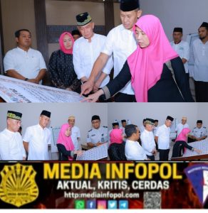 Resmikan Al-Qur’an Raksasa, Kakanwil Ditjenpas Jatim: Lapas Banyuwangi Berhasil Buktikan Pembinaan Berbasis Kreativitas