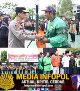 Apel Besar Sabuk Kamtibmas 2026 Polresta Banyuwangi Satukan Elemen Masyarakat Jaga Keamanan