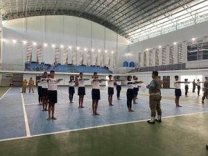 175 Peserta Calon Paskibraka Bojonegoro 2026 Ikuti Tes Parade di Sport Center