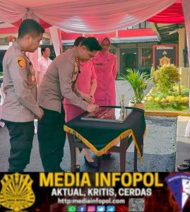 Kapolres Jember AKBP Bobby Adimas Condroputro Meresmikan Gedung Baru Satreskrim Dan sejumlah fasilitas