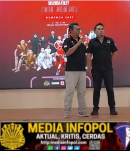 KONI Jember Support Penuh Kegiatan IODI Seleksi Atlet Menuju Porprov 2027