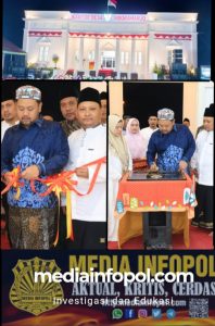 Bupati Gresik Resmikan Kantor Desa Sidoraharjo, Kades Suwoto Dorong Pelayanan Publik Lebih Baik