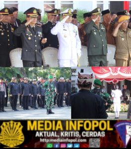 Kasdim 0825/Banyuwangi Hadir di Momen Sakral Hari Lahir Pancasila, Pesan Persatuan Menggema dari Halaman Kantor Bupati