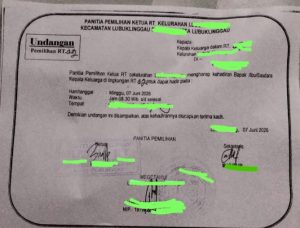 LASKAR ANTI KORUPSI PEJUANG 45 HARAPKAN PEMILIHAN RT SERENTAK DI KOTA LUBUKLINGGAU BERJALAN JUJUR, AMAN, DAN BEBAS MONEY POLITIK