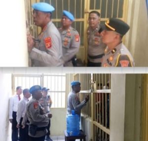 Kabid Propam Polda Sumsel Sidak Sel Tahanan Polres Lubuk Linggau, Tegaskan Tak Ada Celah Kelalaian dalam Pengamanan Tahanan
