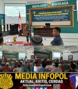 Perkuat Deteksi Dini, Kodim 0825/Banyuwangi Libatkan Mitra Karib untuk Antisipasi Potensi Gangguan Wilayah