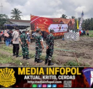 Deru Motor di Hamparan Areal Sawah: Koramil Songgon Kawal Lomba Balap Manol Gabah, Ajang Rakyat Tani Banyuwangi yang Makin Bergengsi