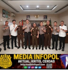 Kapolres Jember Bersama PJU Lakukan kunjungan silaturahmi Bersinergi ke Kejari Jember