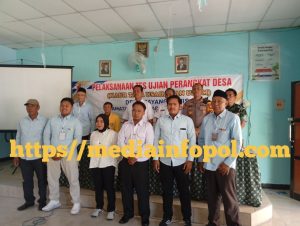 Tes Perangkat Desa Mayang Kawis Bojonegoro Berjalan Kondusif dan Transparan