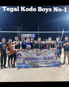 Sitiaji Dipaksa Berlutut, Tegal Kodo Boys Rebut Kemenangan Dramatis di Purwoasri