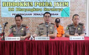 Tim DVI Polda Jatim Berhasil Identifikasi Lima Jenazah Korban KM Mutiara Sentosa II