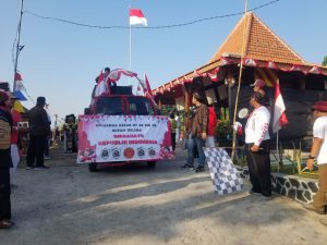 Kemeriahan Karnaval dan Jalan Sehat HUT Kemerdekaan RI ke-81 di Kota Baru Driyorejo