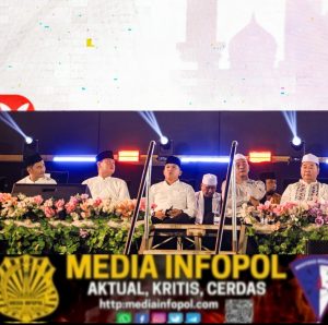 Wujud Sinergitas: Wakapolres Jember Hadiri Sholawat & Doa Sambut HUT RI ke-81