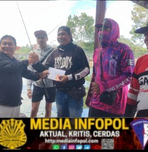 Dinas Perikanan dan Warga Masyarakat Rayakan Hut RI ke 81,Menggelar Kompetisi Lomba Mancing