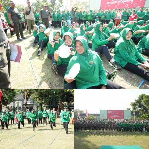 Semangat Meriah HUT Ke-81 Kemerdekaan RI, Kodim 0809/Kediri Gelar Berbagai Perlombaan