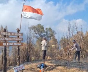 Polres Blitar dan Tim Gabungan Intensifkan Patroli Pemantauan, Antisipasi Karhutla Gunung Butak