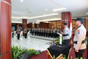 Kapolda Jatim Pimpin Sertijab Sejumlah Kapolres, AKBP Kresno Wisnu Putranto Turut Hadir