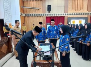 52 ASN Pemprov Bengkulu Dilantik, Sekda Herwan Antoni Ingatkan Etika Bermedia Sosial