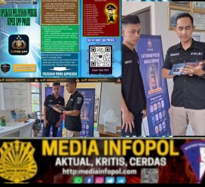 Transformasi Digital Polri ; Polres Jember ajak Masyarakat Manfaatkan Super APP Polri