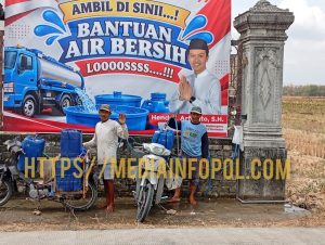 Hendrik Arfianto dan H. Suharto Jawab Ancaman Kekeringan, Kran Air Gratis Mengalir 24 Jam untuk Warga