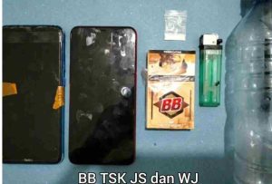 Polres Nganjuk Ungkap Tiga Kasus Narkoba, Lima Tersangka Diamankan