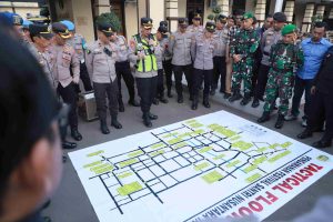 Pengamanan Lirboyo Bersholawat Dimatangkan, TNI-Polri Siapkan Ratusan Personel