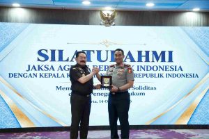 Temui Jaksa Agung, Kapolri Suyudi Dorong Kolaborasi Penegakan Hukum