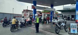 Polres Kediri Kota Pantau Stok BBM di Sejumlah SPBU, Kapolres Imbau Masyarakat Tak Perlu Menimbun