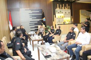 Kapolres Kediri Kota Terima Silaturahmi PSHT Parluh 16, Tegaskan Polri Netral dan Jaga Kondusivitas