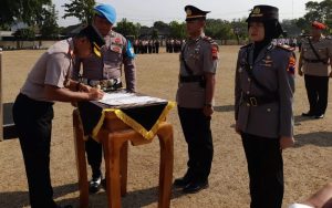 Lantik Empat Perwira, Kapolres Sragen Tekankan Amanah dan Integritas