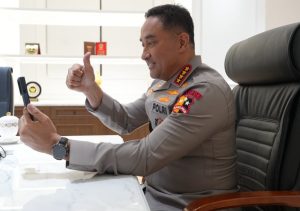Kapolri Suyudi Beri Dukungan kepada Iptu Agus yang Alami ISPA saat Bertugas Padamkan Karhutla*
