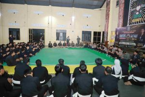 Kapolres Kediri Kota Perkuat Sinergi dengan PSHT Pusat Madiun, Bersama Jaga Kondusivitas Kota