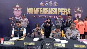 Operasi Sikat Semeru 2026, Polres Bojonegoro Bongkar 10 Kasus Kriminal, 11 Tersangka Diamankan