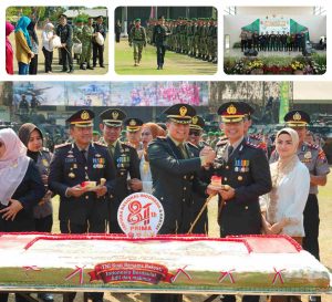 Peringati HUT ke – 81 TNI, Dandim 0809/Kediri: TNI Akan Selalu Hadir untuk Rakyat