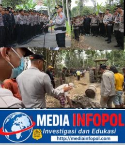 Polres Lumajang Amankan Dua Terduga Provokator Blokade Jalan PT Kalijeruk baru
