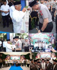 Silaturahmi dengan Ulama se-Jatim, Kapolri Ajak Perkuat Sinergi Jaga Kamtibmas