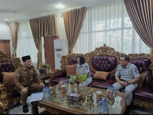 Sekda Bengkulu Terima Kakanwil Baru Jasa Raharja, Jangan Berhenti di Meja Audiensi
