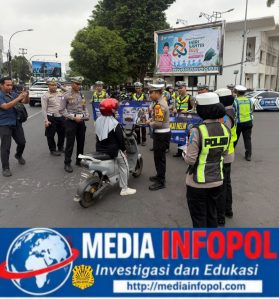 Awali Operasi PATUH SEMERU 2026, Kasat Lantas Polres Jember AKP ADE ANDINI Turun Lans