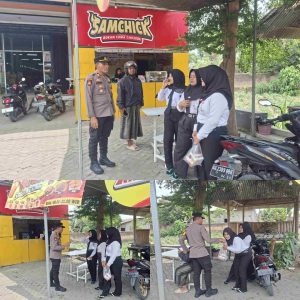 Ops Patuh Semeru 2026, Polsek Kandat Dorong Pelajar Jadi Pelopor Keselamatan Berlalu Lintas